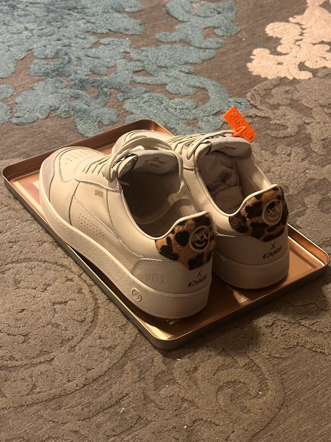 bonheur Bonheur x SNKRX NEWYORK Leopard Sneakers